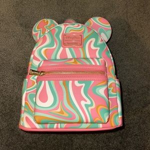 Disney Loungefly Swirl Backpack